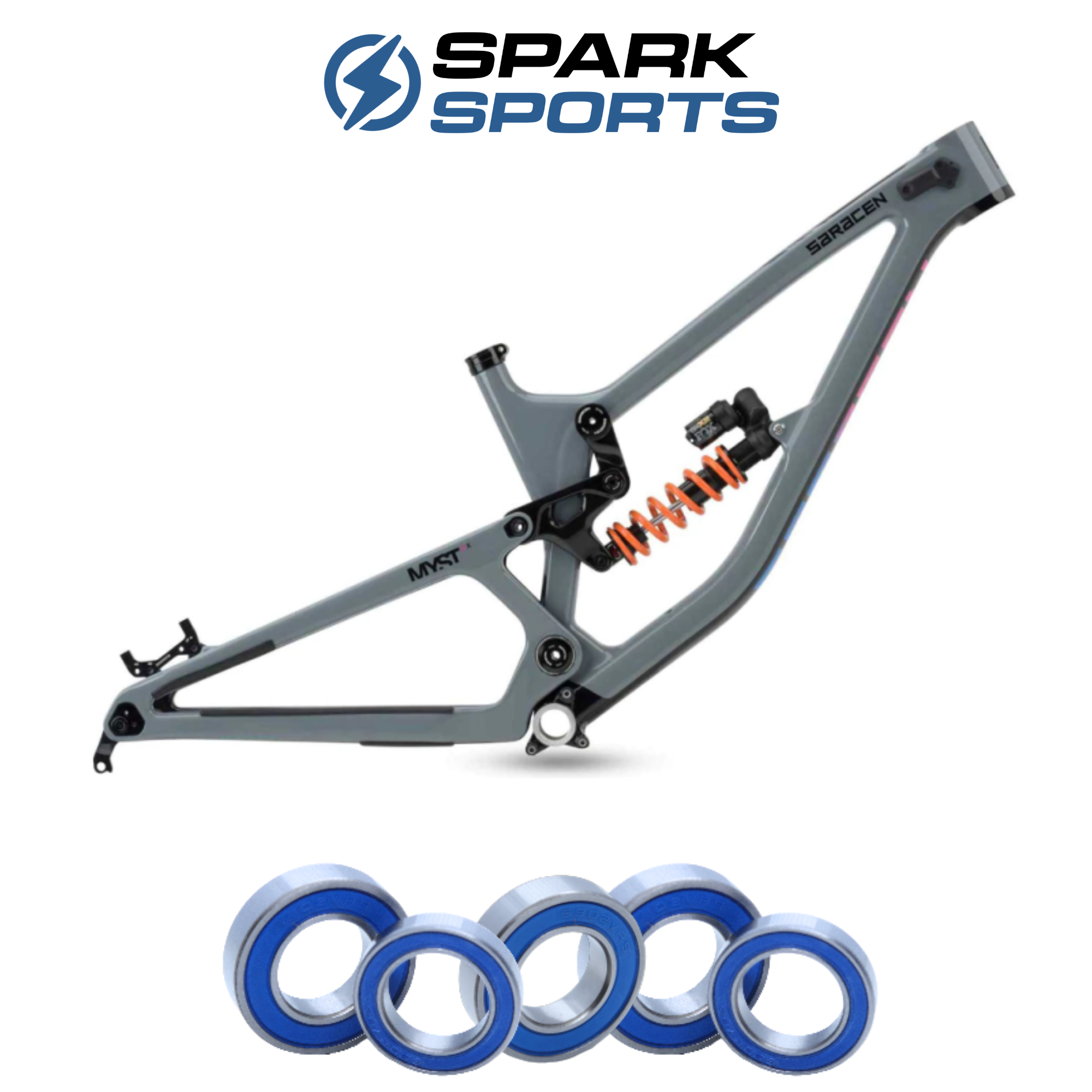Saracen Myst Full Frame Pivot Bearing Kit 2017 Spark Sports