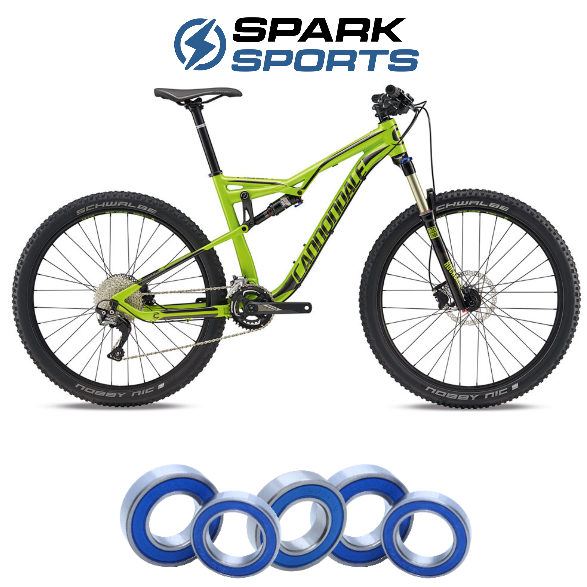 Cannondale Habit Bad Habit Full MAX Frame Pivot Bearing Set 2016 2 Spark Sports