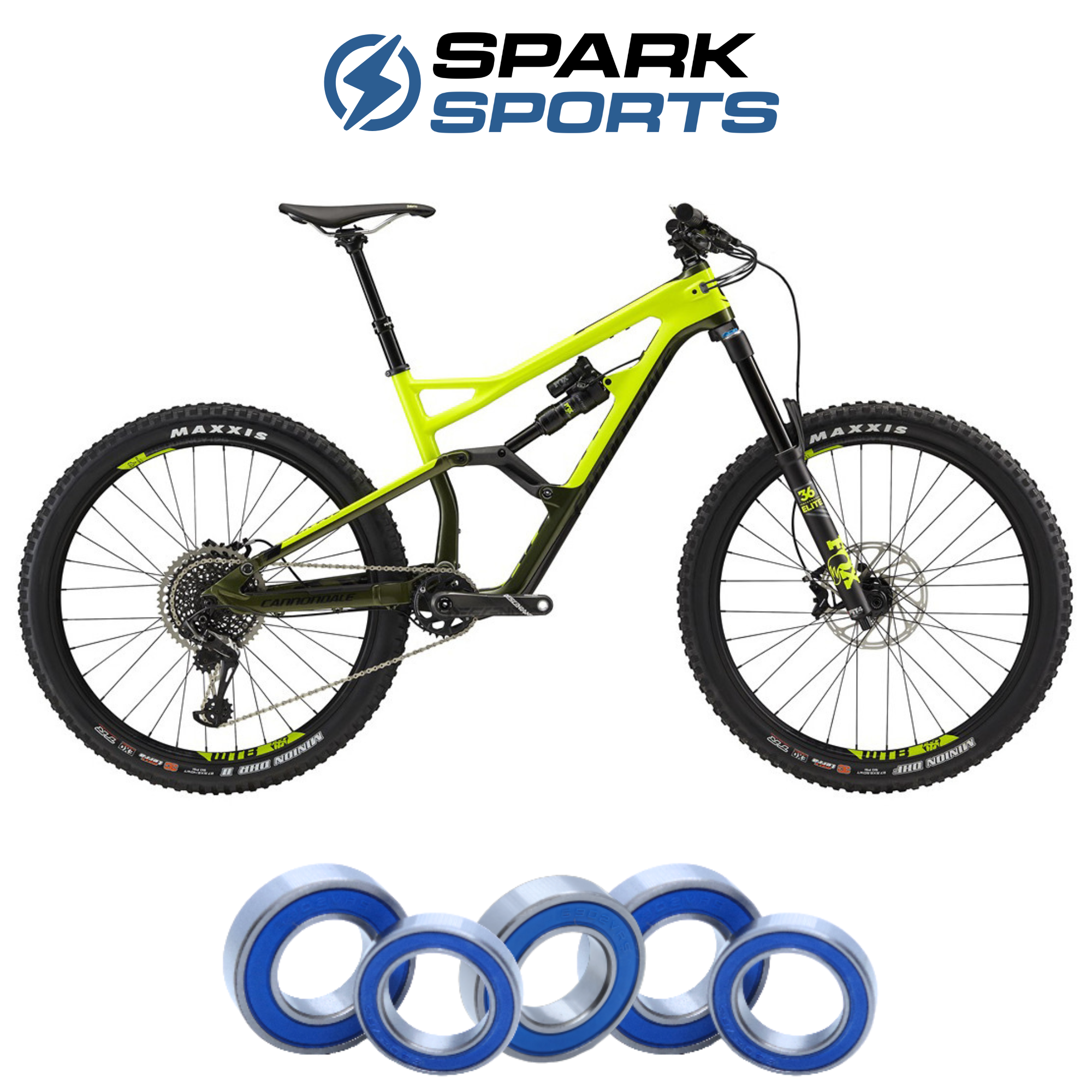 Cannondale Jekyll Full MAX Frame Pivot Bearing Set 2018 Spark Sports