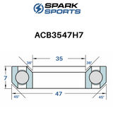 Canyon Ai69 Headset Bearing kit