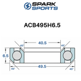 Specialized Aethos 2021-2024 Headset Bearings Kit