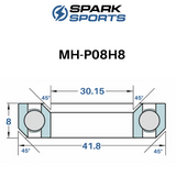 Roulement de casque MH-P08H8