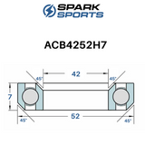 Scott Spark/Scale 2022-2023 | Kit de Roulements de Jeu de Direction