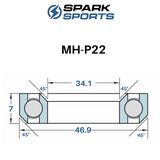 FSA Orbit C-33-CX No:44-CX Headset Bearing Kit