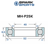 Santa Cruz Heckler / Bulit E-Bike Headset Bearing Kit